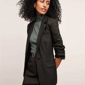 MM Lafluer Yiyan Italian Wool Twill Blazer